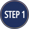 Step one icon